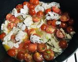柿酢と味噌とオリーブ油のパスタ作り方7写真