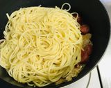 柿酢と味噌とオリーブ油のパスタ作り方9写真