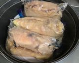 一晩放置でしっとり鶏ハム☆作り方4写真