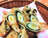 【チーズと大葉のパリパリ竹輪ぎょうざ】作り方8写真