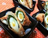 【チーズと大葉のパリパリ竹輪ぎょうざ】作り方9写真
