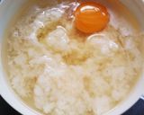 レンジで簡単♪玉子おじや(チーズ入り)作り方3写真