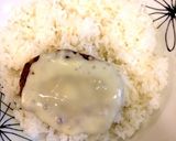 ロコモコ丼♪市販冷凍ハンバーグを使って♪作り方6写真