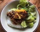 納豆アボガド丼作り方4写真