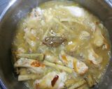 鶏手羽元とごぼうの白ワイン煮作り方9写真