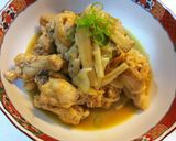 鶏手羽元とごぼうの白ワイン煮作り方11写真