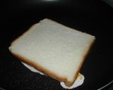 ずぼらな卵トースト（ﾟ,_ゝﾟ)作り方2写真