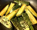 マヨで焼くゴーヤステーキ作り方5写真