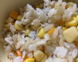 しらすとにんじんのチャーハン １歳作り方5写真