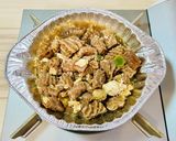 簡単！冷凍ホルモン鍋で作る ホルモン豆腐作り方3写真