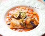 チキンとナスのトマト煮込み作り方11写真