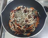 ゆで干し大根とかえり煮干しの炒め物作り方4写真