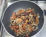 ゆで干し大根とかえり煮干しの炒め物作り方5写真