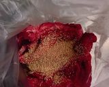 和風だしとごま油で♪ 美味し〜牛タン丼作り方3写真