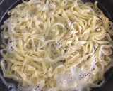 たくさんのめんたいバターのスパゲティ作り方2写真