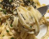 たくさんのめんたいバターのスパゲティ作り方10写真