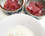 簡単！美味しい♪きはだまぐろのやまかけ☆作り方1写真
