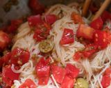 太陽の味♪トマトオリーブそうめん作り方5写真