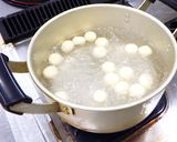 ピオーネと白玉豆腐のポンチ作り方6写真
