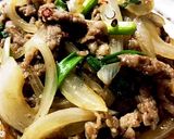 焼き肉のタレで☆牛キャベツの甘辛炒め作り方6写真