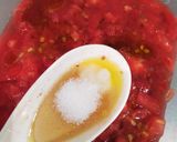 冷製トマトパスタのタレ!ぽん酢で‼作置き作り方3写真