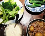 紫酢玉ねぎと人参の酢漬けのタルタルソース作り方3写真