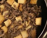 毎日お弁当♪牛肉厚揚げ甘辛炒め煮作り方5写真