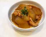 鶏肉と冬瓜の煮物作り方5写真
