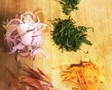 香味野菜たっぷり♫映える魚ソテー作り方2写真