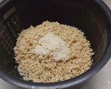 ダイエット⑤栗ときのこの玄米炊き込み御飯作り方3写真