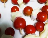 プチトマトとチーズの巻き巻き天ぷら作り方1写真