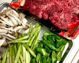 牛肉と夏野菜の炒め物作り方2写真
