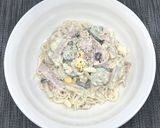 簡単☆乾燥こんにゃくパスタでスパサラダ作り方10写真