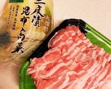 辛くない豚キムチ☆白菜漬けの豚バラ炒め作り方1写真
