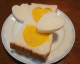8枚切り食パンで器まで食べれる温朝食作り方3写真