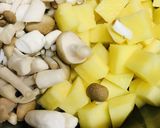 ペースト活用●じゃがいもキーマカレー作り方1写真
