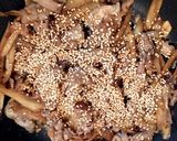 お弁当におすすめ◎豚肉とごぼうのきんぴら作り方6写真