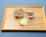 ミートソースでお弁当グラタン作り方1写真