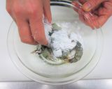 えびとアスパラのオイスター炒め作り方4写真