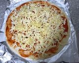 チーズだけのピザ作り方3写真