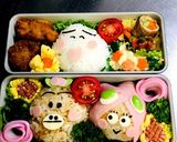 簡単 人気　テレビ　アニメ キャラ弁作り方1写真