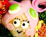 簡単 人気　テレビ　アニメ キャラ弁作り方5写真