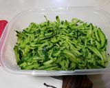 きゅうり中華炒め♪きゅうり大量消費作り方4写真