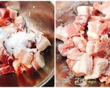 タイ中華　カリカリ豚の青椒肉絲風作り方4写真
