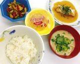【病院】ミニ冷汁風うどん【給食】作り方5写真