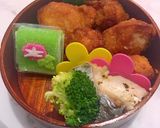 中学生 部活弁当 簡単 おにぎり 唐揚げ作り方4写真