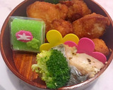 中学生 部活弁当 簡単 おにぎり 唐揚げ作り方4写真