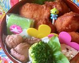 中学生 部活弁当 簡単 おにぎり 唐揚げ作り方5写真
