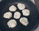 卵乳不使用 米粉のお好み焼き（おやき風）作り方4写真