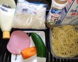 おからでサラダ！昨晩パスタ救済(^^ゞ作り方1写真